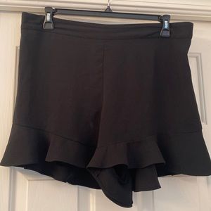 And Away black dressy shorts